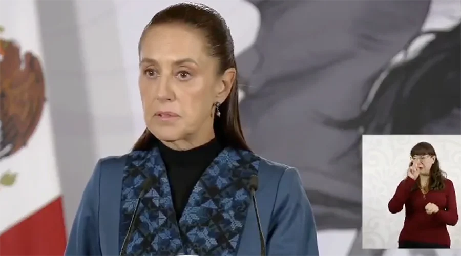sheinbaum-sismo-de-7-4-0 La presidenta Claudia Sheinbaum habla sobre el apoyo a Colombia tras el sismo de 7.4.