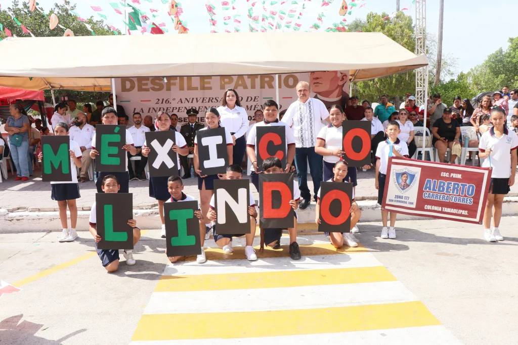 Realizan desfile por el 216 aniversario del inicio de la Independencia en San Fernando 3 384b7bd4 99cc 4d69 b999 9cf49292e4ca