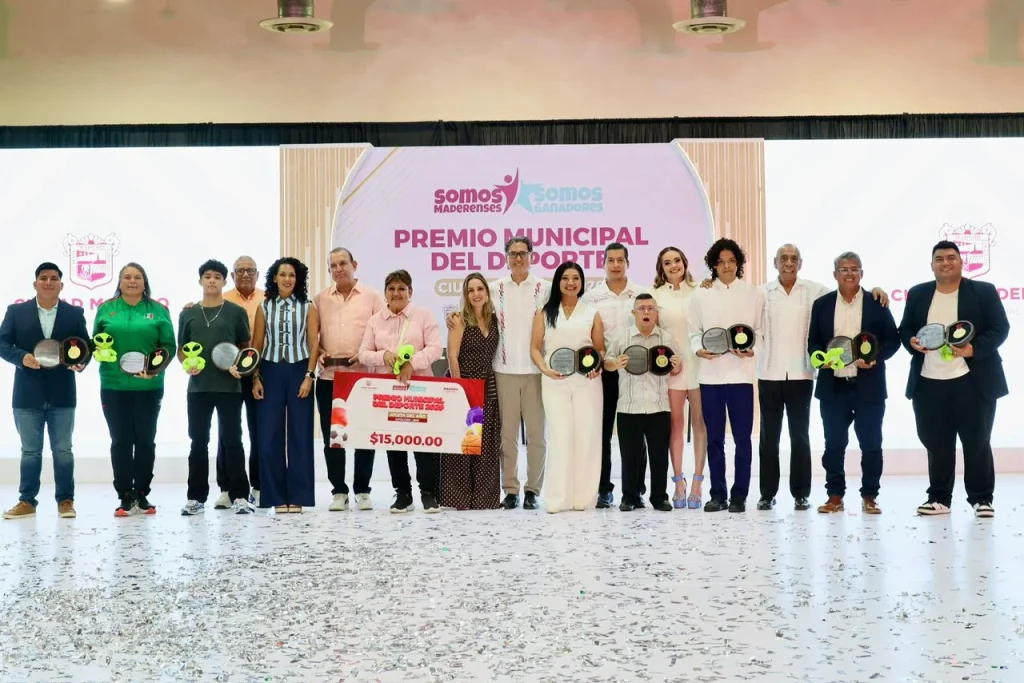 Erasmo anuncia más inversión al deporte de Ciudad Madero tras entrega de Premio Municipal 3 39dc5c9e a63d 4c24 ae32 dde0ded7e75c
