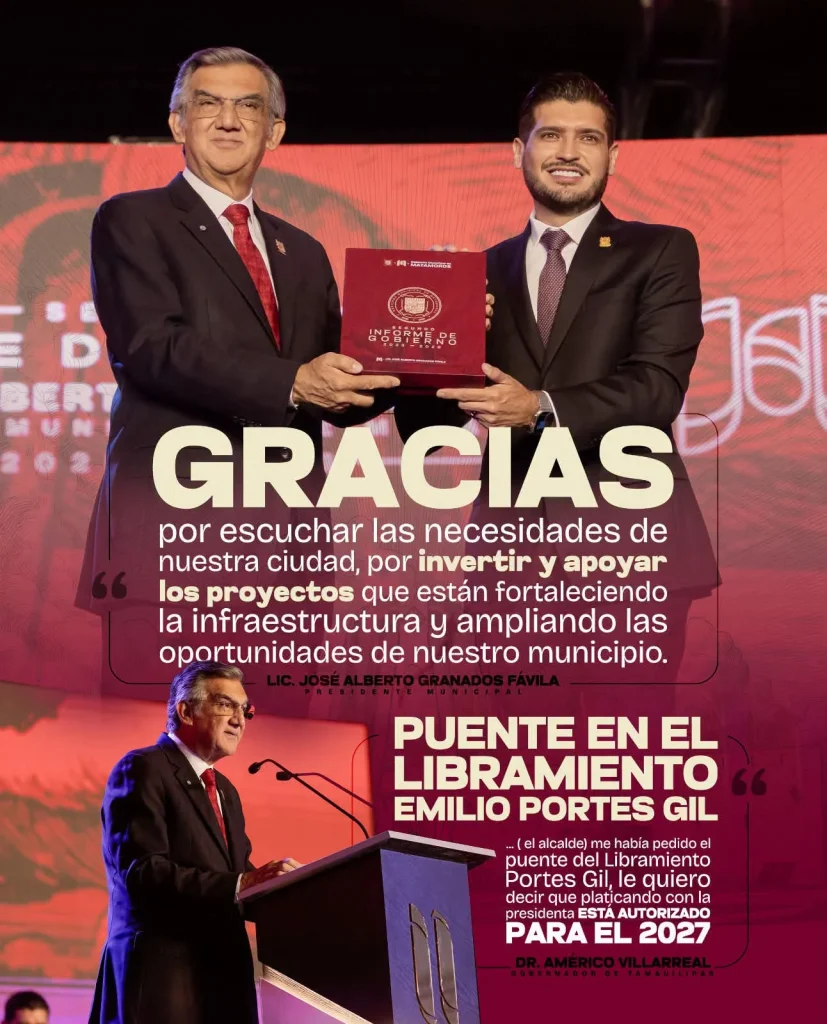 Américo Villarreal confirma autorización del puente vehicular en el Libramiento Emilio Portes Gil 1 56633ad7 796b 4373 99c2 86626dba07d8
