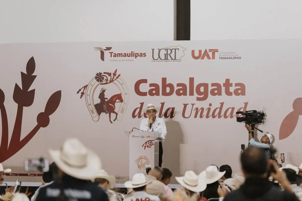 Beto Granados acompaña al gobernador Américo Villarreal en la Cabalgata de la Unidad por la soberanía y la transformación de México 7 65435fb6 42a0 4ded 9508 da1995ff0c64