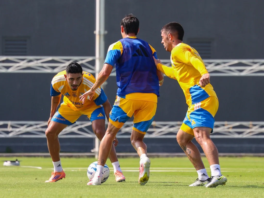 Ensaya Tigres línea de 5 para Clásico Regio 2 792145900 2278606026258437 4012865562522819799 n