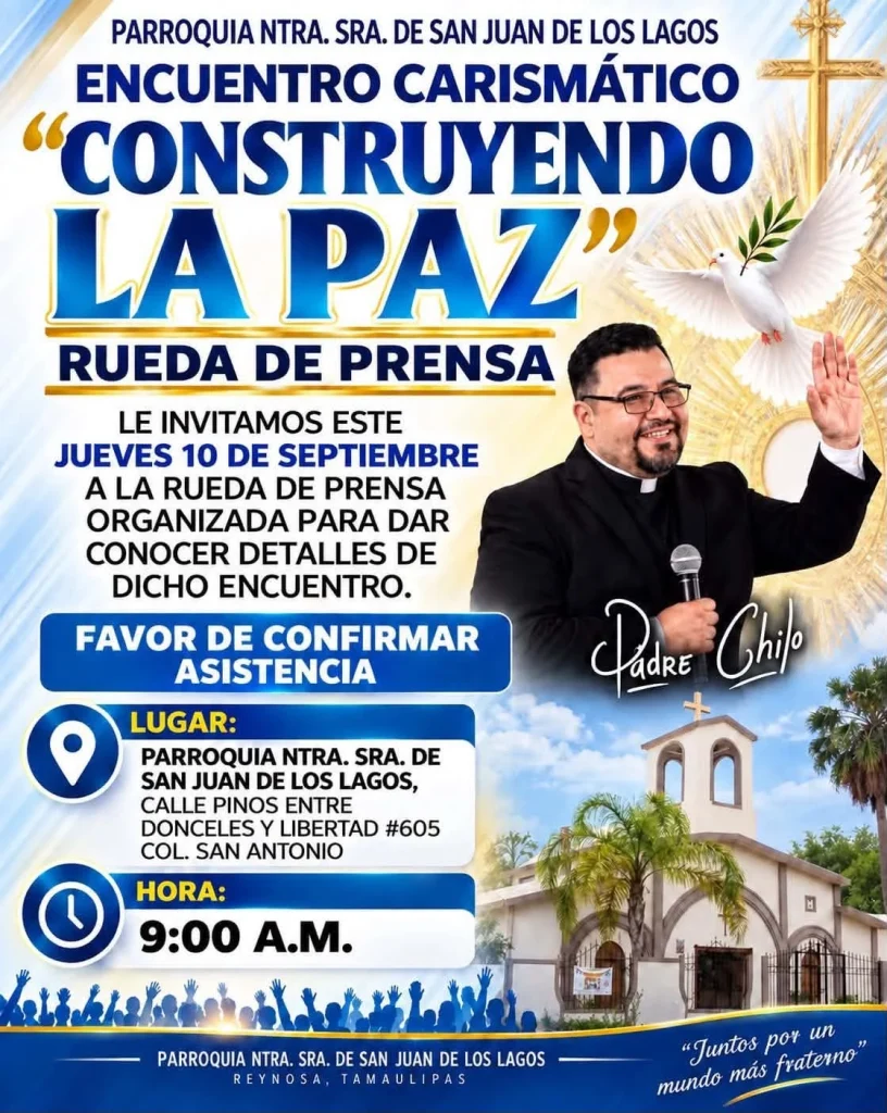 Invitan a encuentro de oración y sanación en Reynosa 1 796724239 1013439258394898 3464418657086491589 n