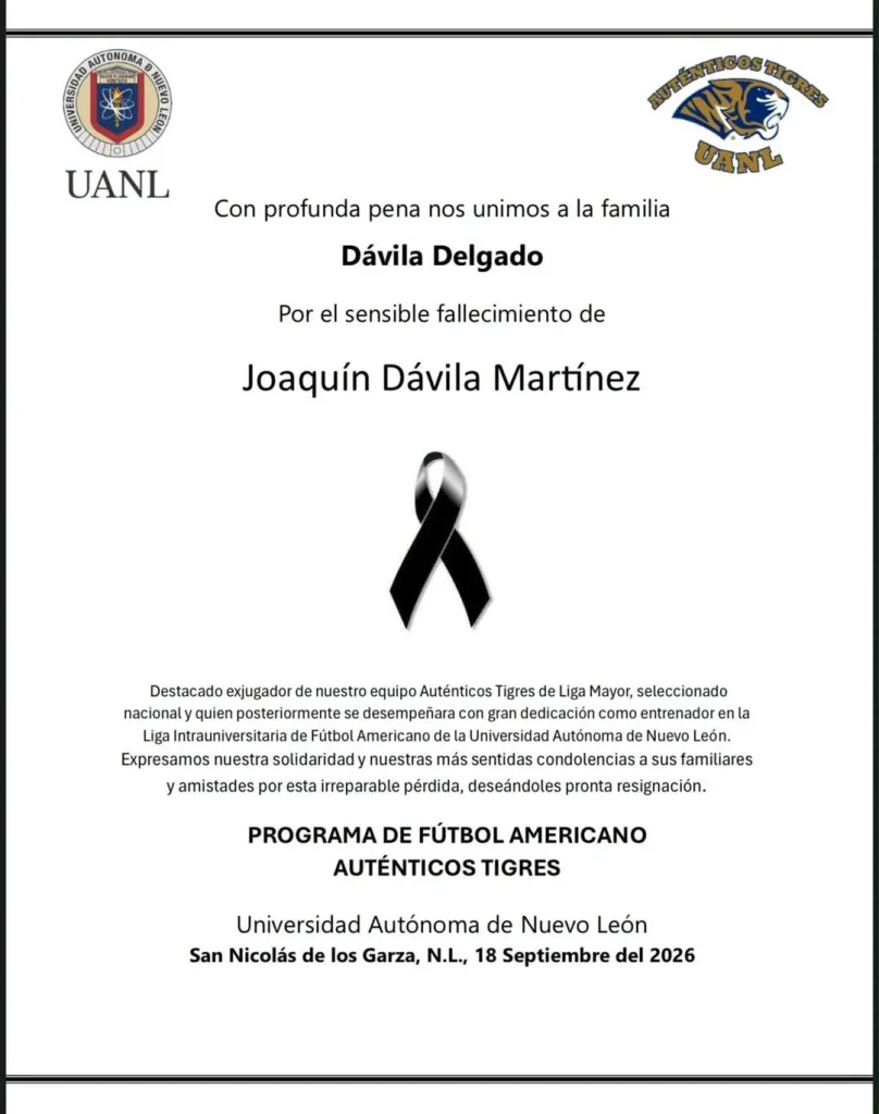 Comunidad del futbol americano lamenta deceso del ‘Coach Kina’ 1 803824496 2545826522588639 6394934438371805985 n