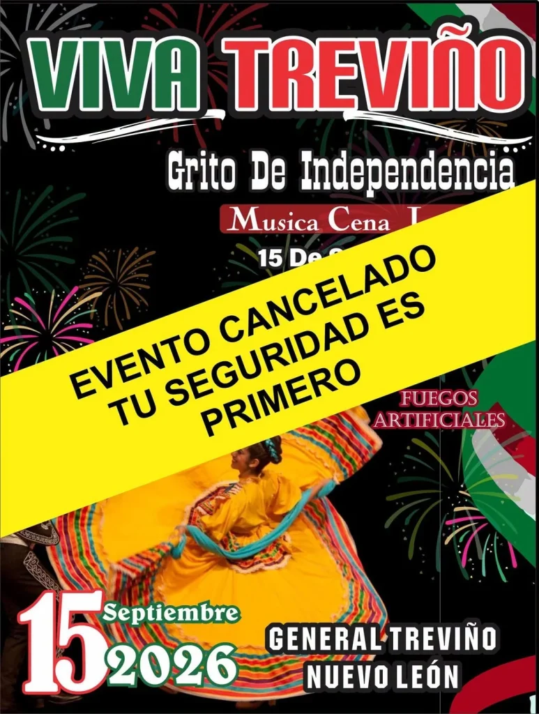 Cancelan Grito de Independencia en General Treviño por inseguridad 1 808175194 1148692357617154 569732012705442818 n