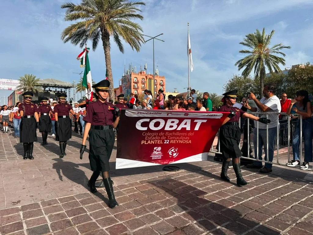 Desfile patrio reunió a estudiantes y autoridades en Reynosa 1 808660910 2332745554165146 4182024236761775940 n