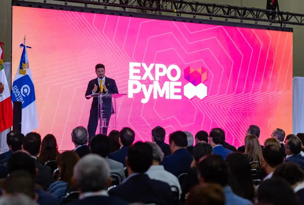 Inaugura Gobernador Expo PyME 2026; destaca a la industria como un aliado de NL 1 Expo pyme 2026 09 08 2