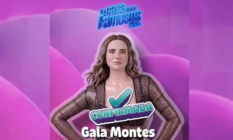 Gala Montes es la nueva habitante de "La casa de los famosos México" 4 GALA