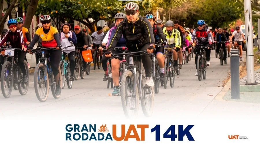 Lista la Gran Rodada UAT 14K en Ciudad Victoria