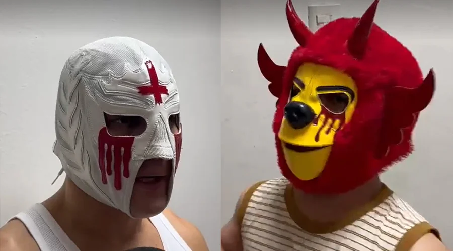PANTER 1 Luchadores del CMLL declaran estar listos para la Panthermanía en Reynosa.