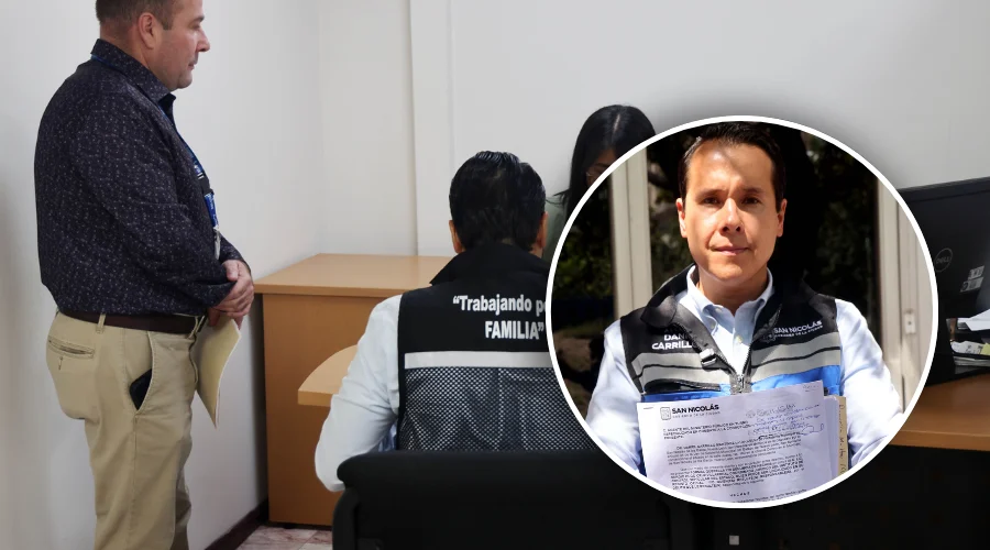 Presenta Daniel Carrillo denuncia contra el Instituto De Control Vehicular