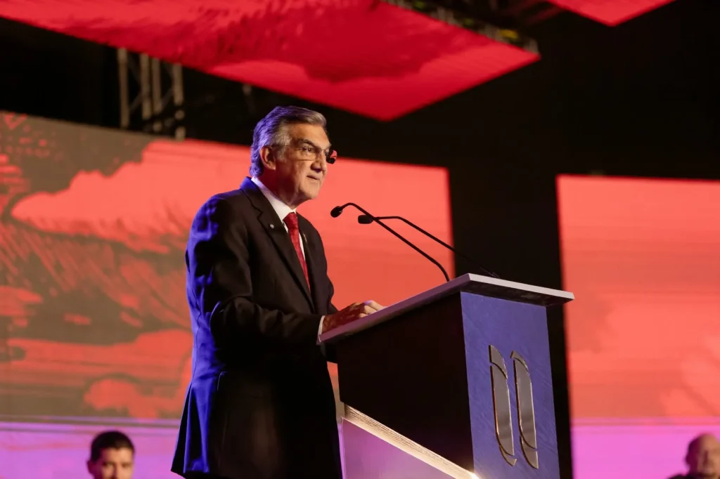 Beto Granados rinde su Segundo Informe de Gobierno respaldado por el Gobernador Américo Villarreal 1 Beto Granados presenta su Segundo Informe de Gobierno respaldado por Américo Villarreal.