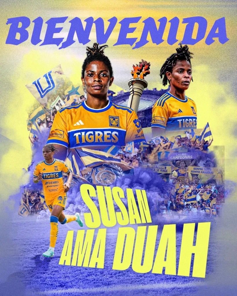 Anuncia Tigres Femenil a Susan Ama Duah 1 anuncia tigres femenil susan ama duah 2