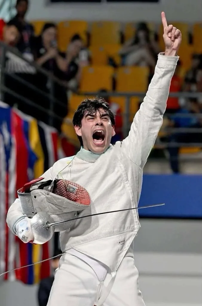 Brandon Romo sigue cosechando triunfos y apunta a Los Ángeles 2028 1 brandon romo esgrima los angeles 2028 2