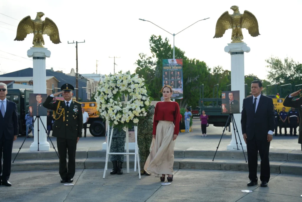 Encabeza Carmen Lilia conmemoración de la Gesta Heróica de los Niños Héroes 2 carmen lilia ninos