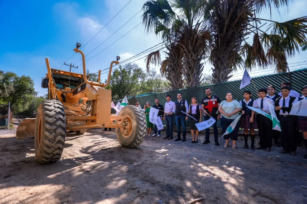 Arranca David de la Peña obra de conexión vial en La Tinaja 1 Arranca David de la Peña obra de conexión vial en La Tinaja