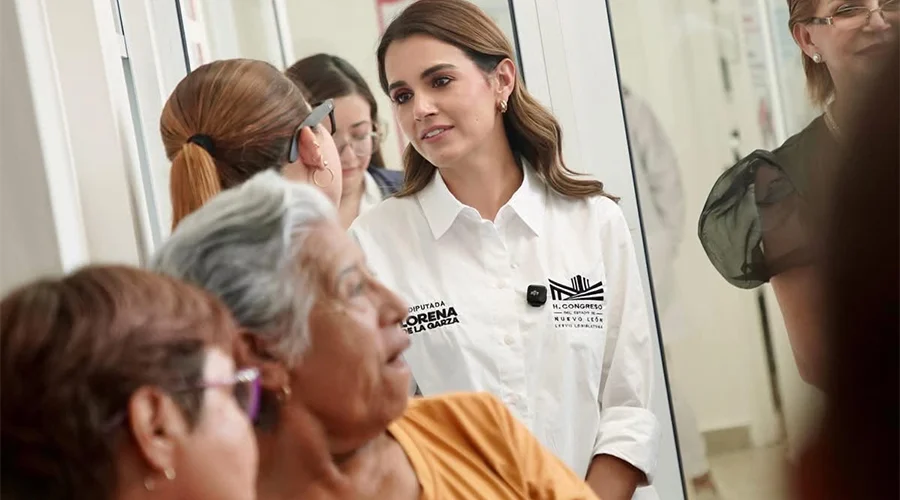 destaca-lorena-inversion-monterrey Destaca Lorena de la Garza inversión de Monterrey en atención médica.