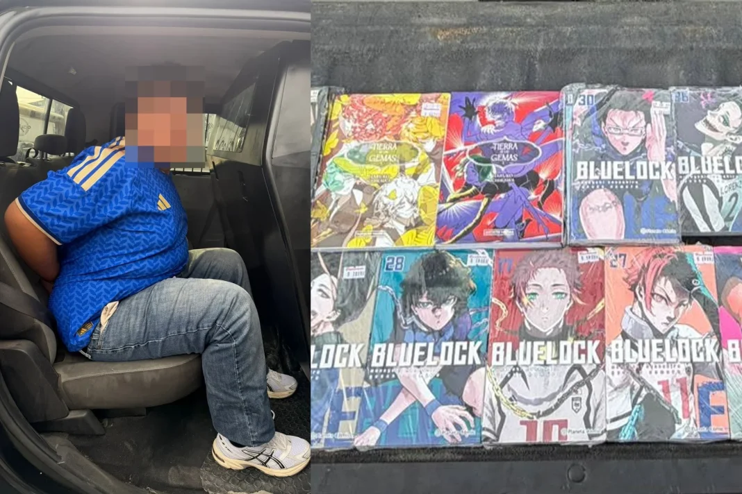 detienen-adolescente-monterrey Detienen a adolescente en Monterrey tras robar libros de una tienda departamental.