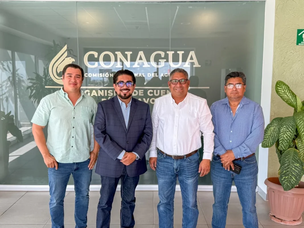 eduardo-lopez-conagua-reynosa Gestiona Gobierno de Reynosa ante CONAGUA acciones y obras para beneficio de la ciudad