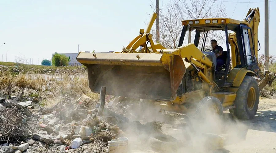 elimina-seduma-tiradero-clandestino Elimina Seduma tiradero clandestino de basura en Ciudad Victoria.