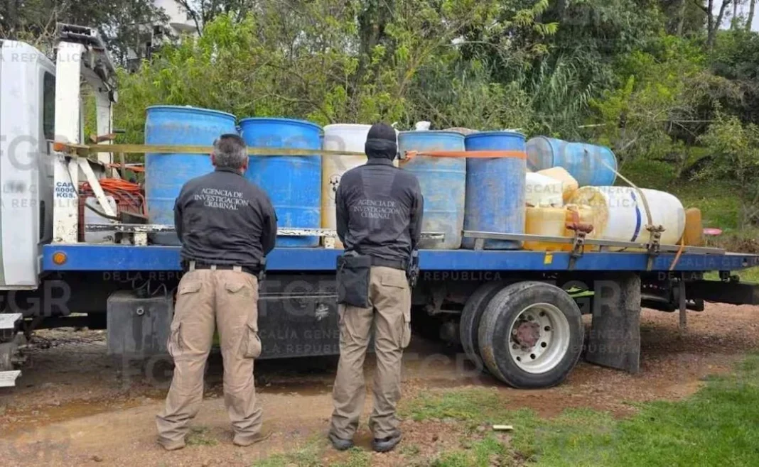 fgr-asegura-hidrocarburos-hidalgo FGR asegura hidrocarburos durante operativo en Hidalgo