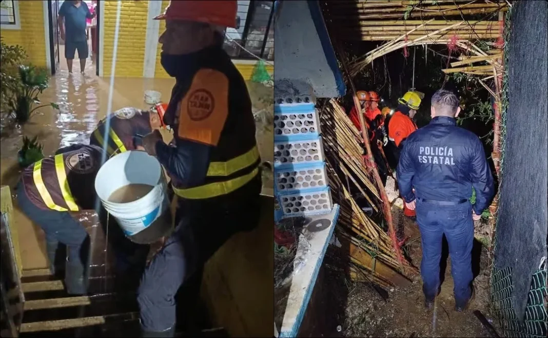 fuertes-lluvias-afectan-veracruz Fuertes lluvias afectan la zona urbana e inundan calles en Veracruz.