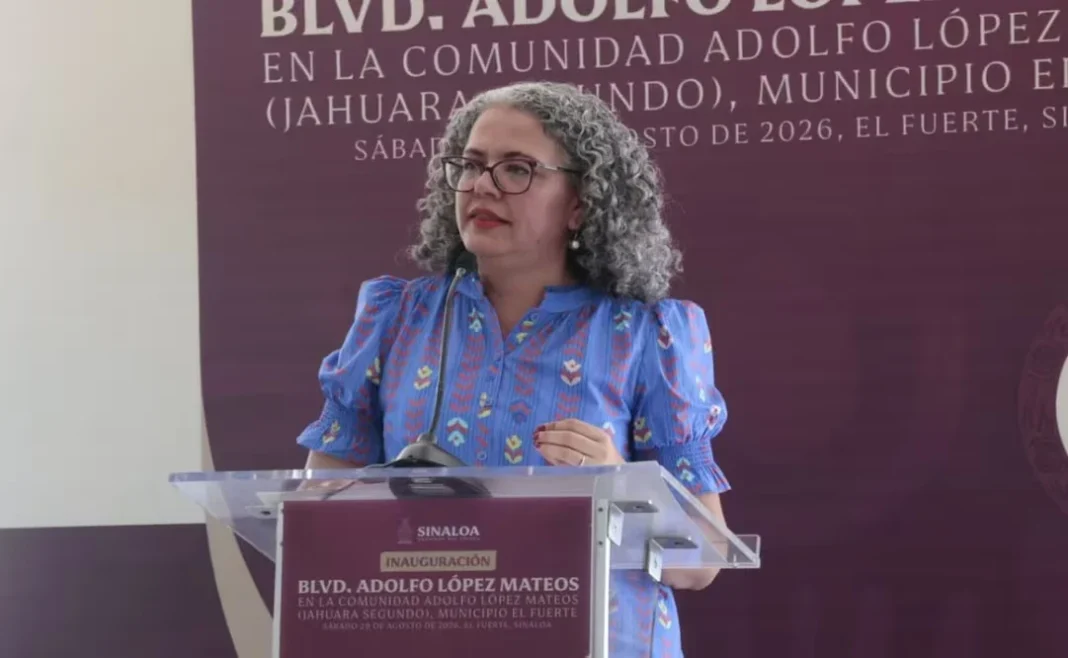 gobernadora-interina-de-sinaloa-violencia-dolor Graciela Domínguez gobernadora interina de Sinaloa durante su intervención