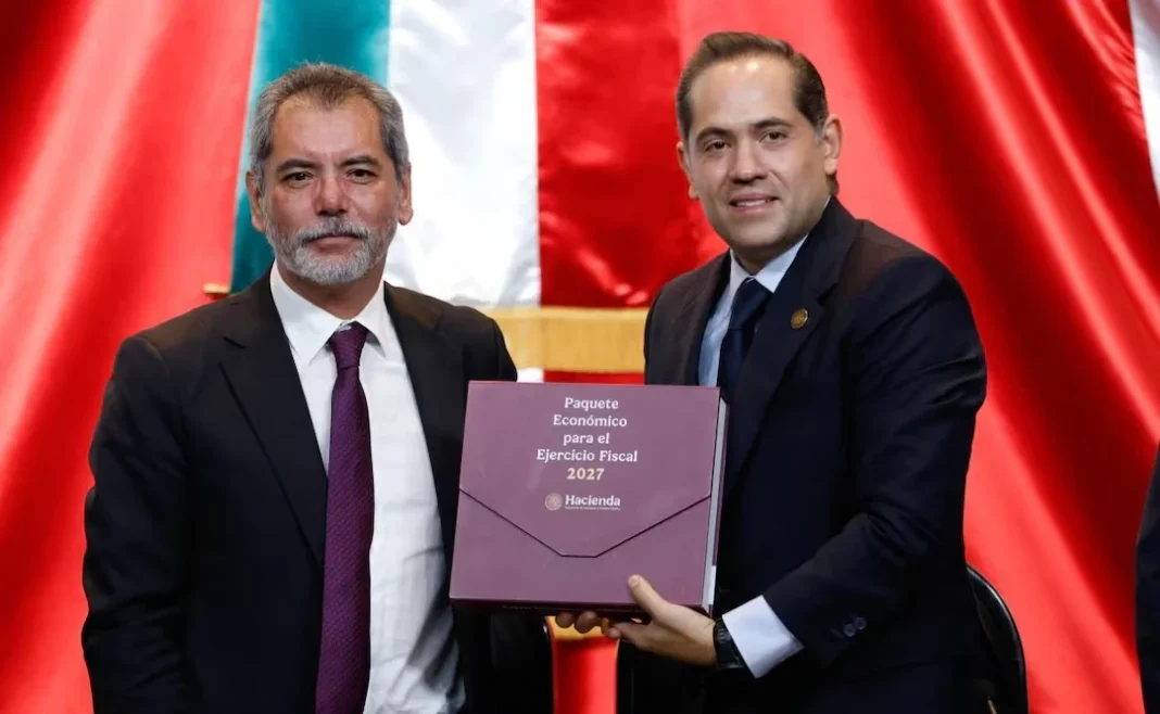 hacienda-entrega-paquete-economico-2027 Secretaría de Hacienda entrega el Paquete Económico 2027 al Congreso de la Unión