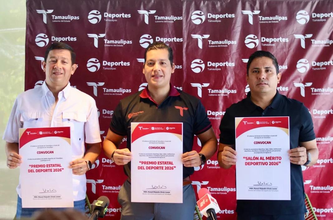 inde-tamaulipas Presenta INDE convocatoria al Premio Estatal del Deporte 2026