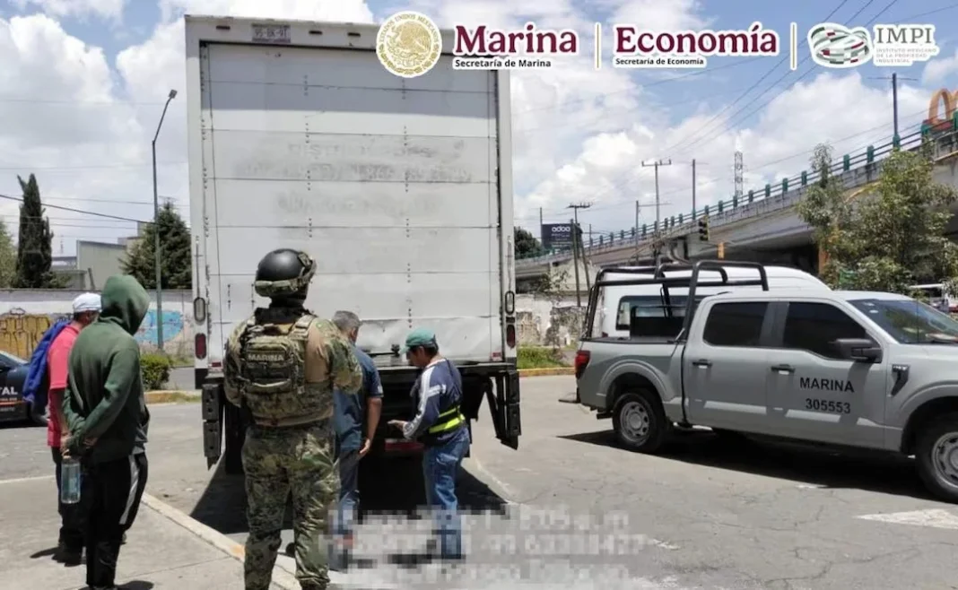 marina-impi-retiran-productos-apocrifos Operativo donde la Marina y el IMPI retiran productos apócrifos en varios estados