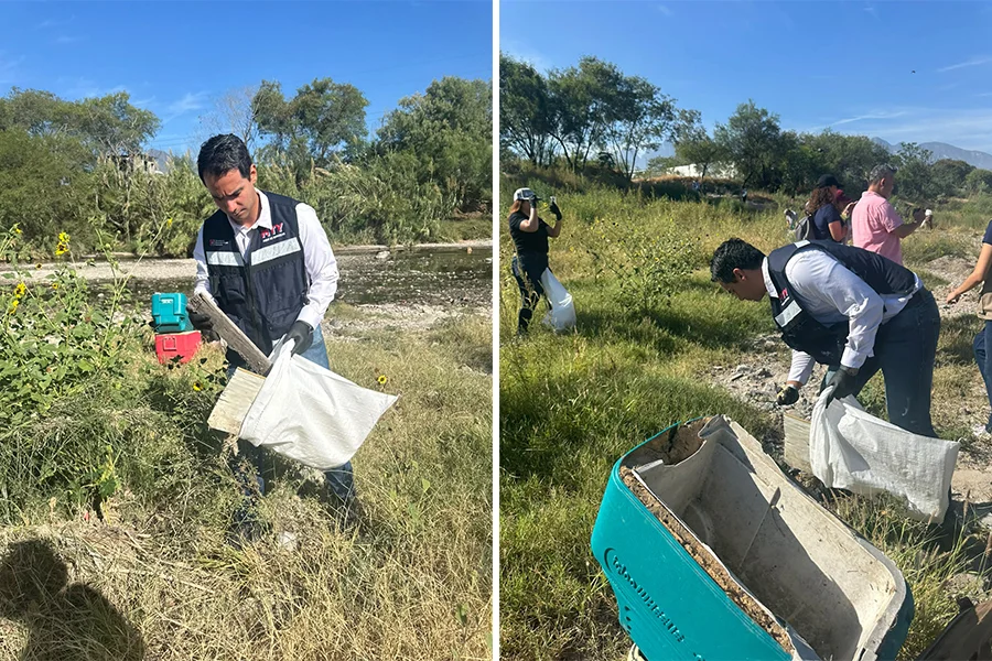 monterrey-limpieza-rio-pesqueria Participa Monterrey en Mega Jornada de Limpieza del Río Pesquería