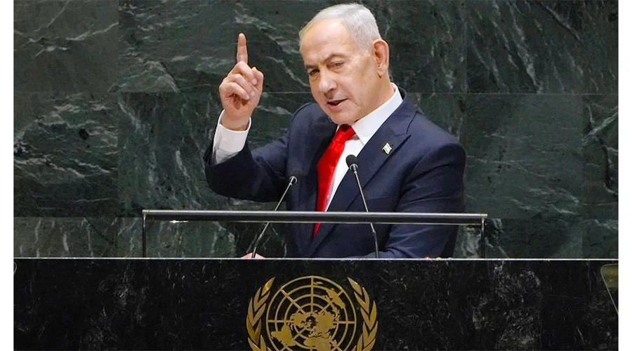 netanyahu-visita-emiratos-arabes Netanyahu visita los Emiratos Árabes Unidos para sostener un encuentro diplomático.