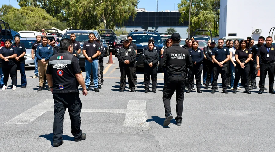 realizan-simulacros-pc-de-monterrey Realizan simulacros PC de Monterrey en el Día Nacional de Protección Civil.