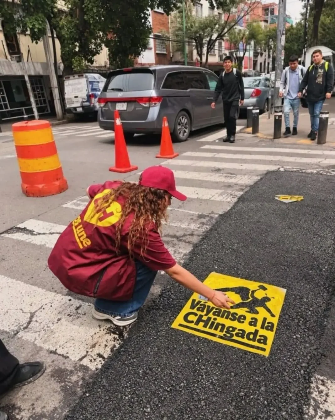 reprueban-uso-el-chapulin-colorado-2 Reprueban uso de El Chapulín Colorado en propaganda política tras pintas en la vía pública