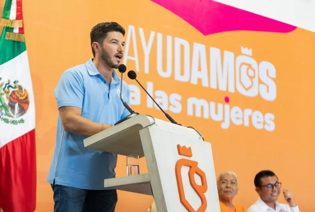 "Vamos a apoyar a todas las mujeres de NL": Samuel García 1 "Vamos a apoyar a todas las mujeres de NL": Samuel García