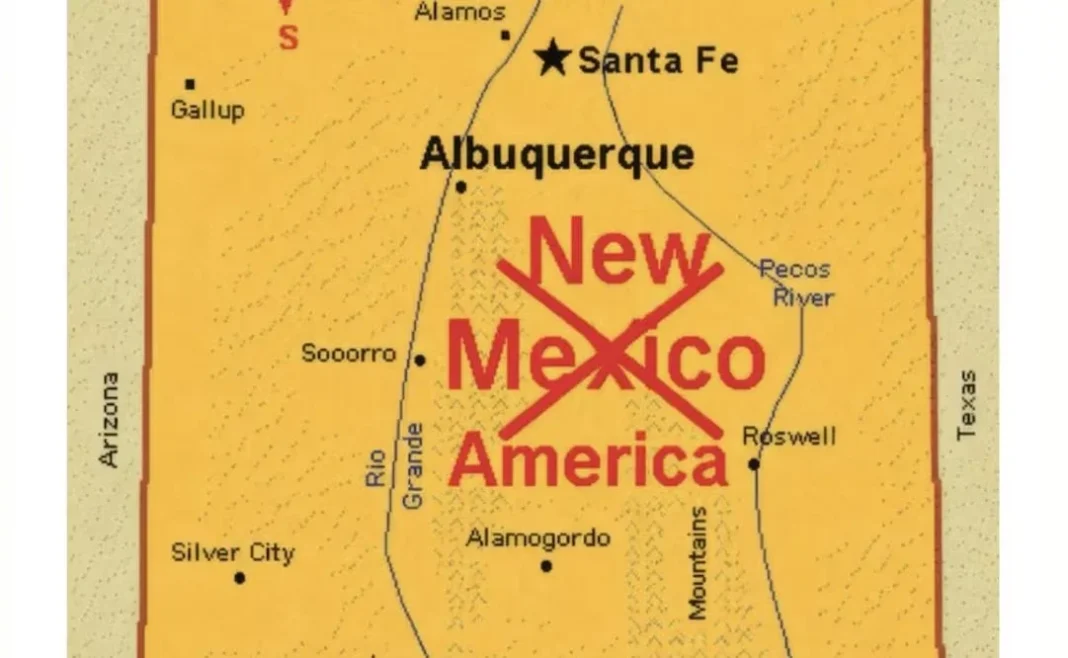 trump-rebautiza-nuevo-mexico-nueva-america Publicación donde Donald Trump rebautiza Nuevo México como Nueva América
