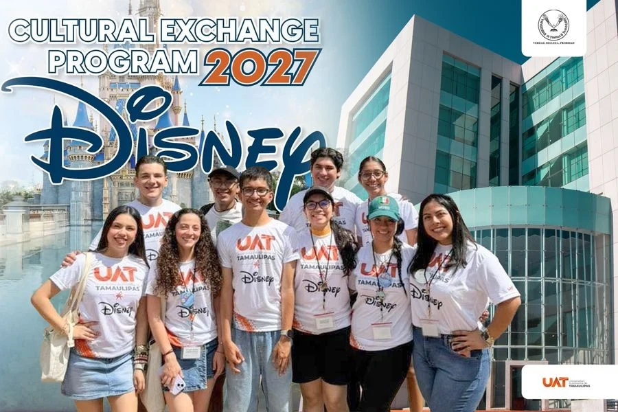 uat-disney Disney convoca a estudiantes de la UAT para el Programa de Intercambio Cultural 2027