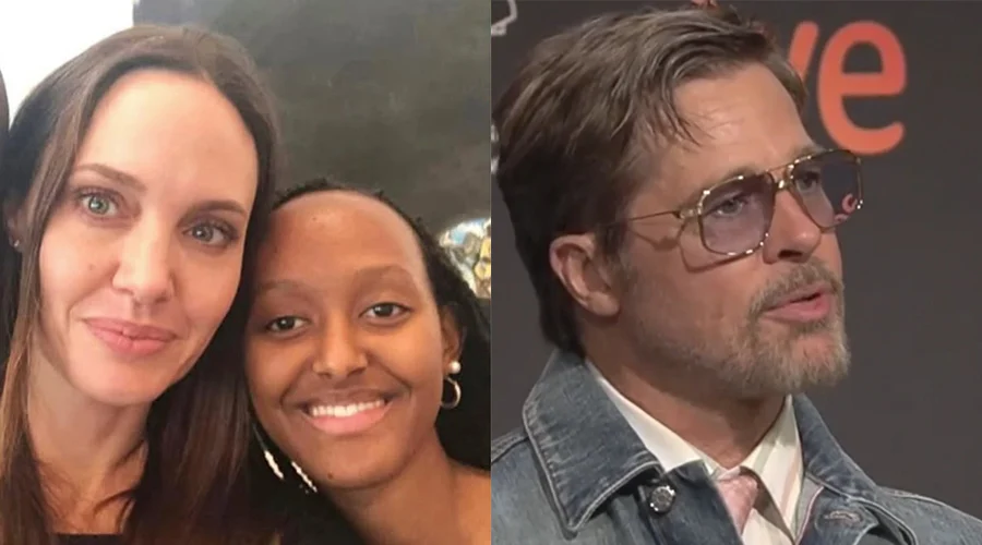 zahara-jolie-elimina-apellido-pitt Zahara Jolie durante un evento público en Los Ángeles