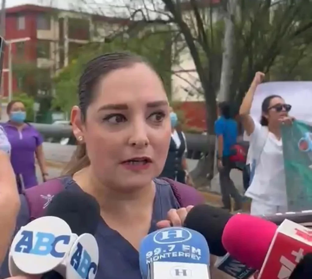 Trabajadores del IMSS mantienen y amplían protestas en Nuevo León 5 825256813 1110811455207809 2386222080704256853 n