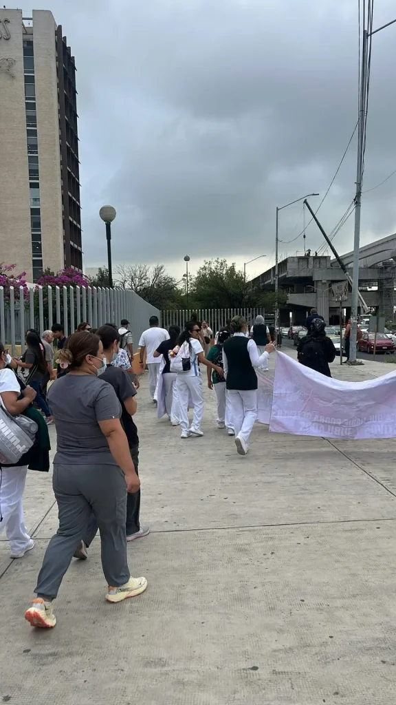 Trabajadores del IMSS mantienen y amplían protestas en Nuevo León 4 829380193 1111042528563718 1011508366445069751 n