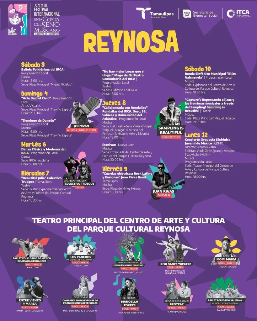 Inicia el XXXIII Festival Internacional de la Costa del Seno Mexicano en Tamaulipas 4 829908900 1630737942049906 8353971831569390337 n
