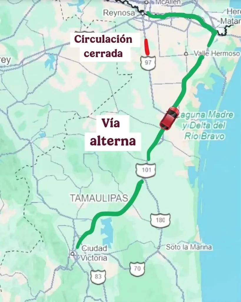 Continúa cierre total en la carretera Reynosa-San Fernando 1 832835405 1127213523590896 2992548839647238762 n