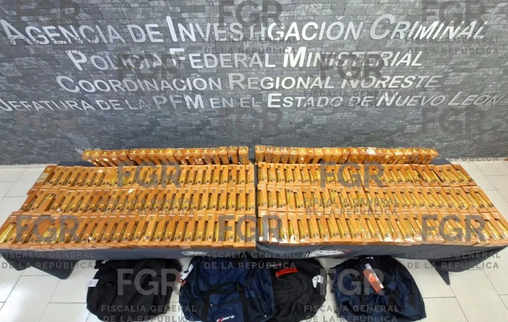 Traía cocaína líquida desde Colombia; lo detienen en Aeropuerto de Monterrey 1 832893895 1350351564835395 7881017106316368231 n