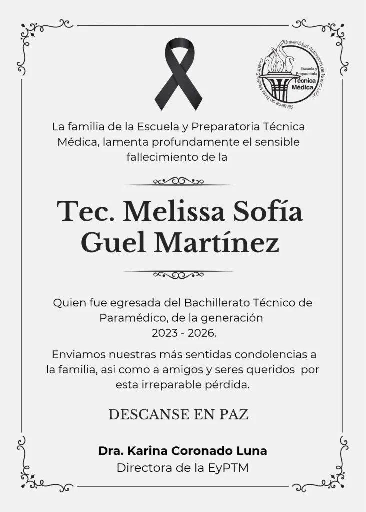 Lamentan corporaciones fallecimiento de la paramédico Melissa Sofía 1 835996759 2026820264670218 3352438712886793018 n