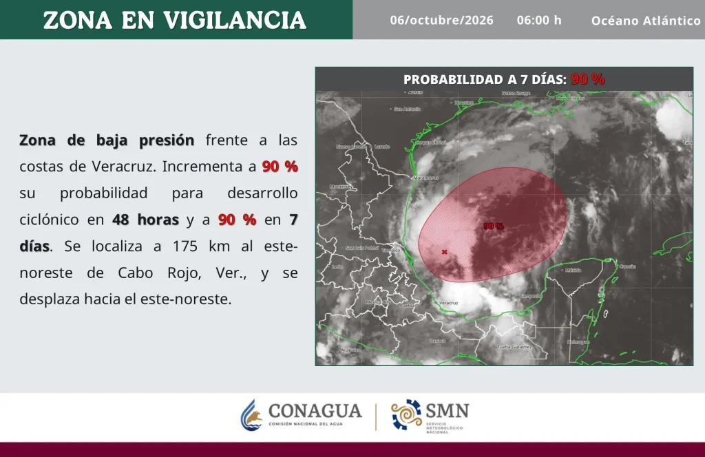 Aumenta a 90% probabilidad de desarrollo de ciclón tropical en el Golfo 2 836958676 1582116056571868 4120492726005964068 n