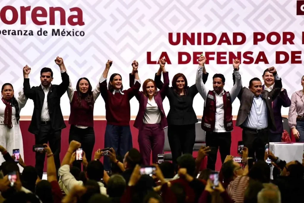 Rinde protesta Clara Luz como coordinadora de Morena en NL 1 843404365 3555331927958751 4896727327427689242 n