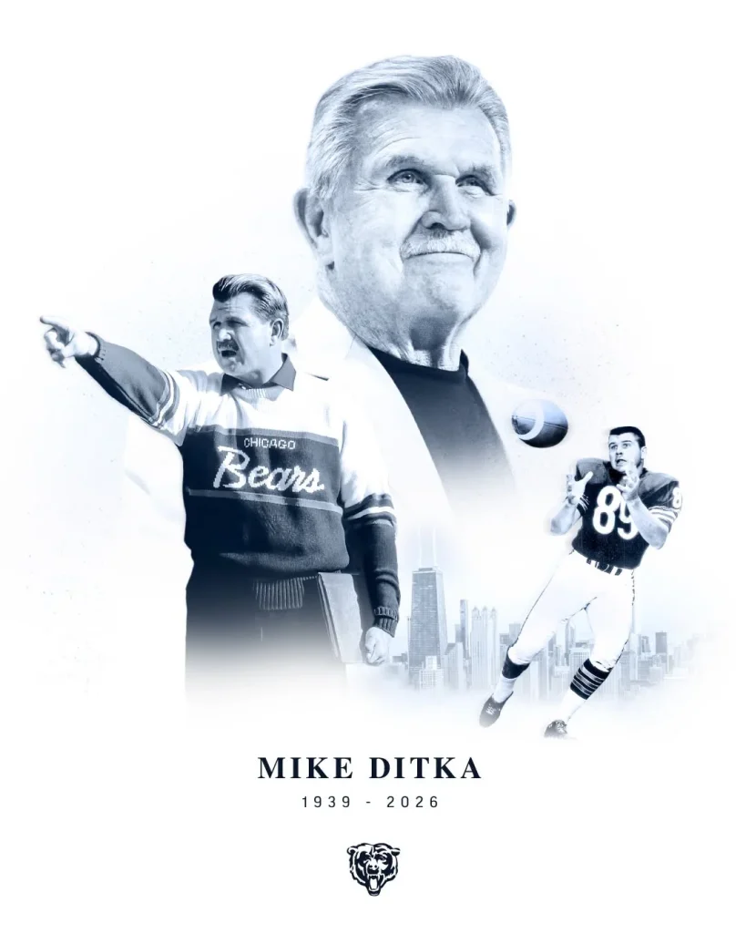 Adiós a una leyenda: muere Mike Ditka, mítico entrenador de los Osos 1 844417914 1149451747509668 5983905004869784452 n