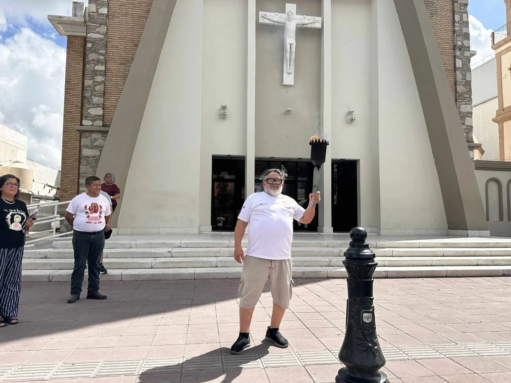 Antorcha guadalupana recorre Reynosa rumbo a Nueva York 1 846427301 3421651231329796 86832018775856573 n