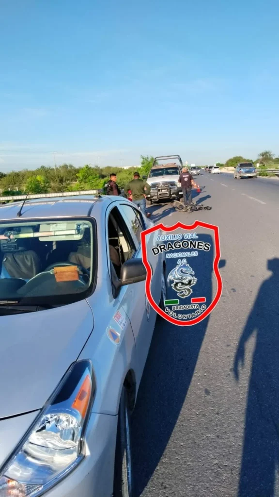 Trasladan a ciclista al hospital por accidente en el viaducto Reynosa 2 850667868 2345583272653708 2983727772890870157 n