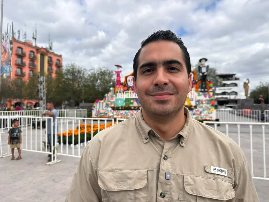 Prevén disminución de temperatura en Reynosa 2 Personal de Protección Civil monitoreando el clima ante la disminución de temperatura en Reynosa.